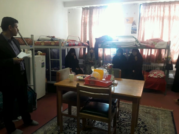 بازدید مسئول نظارت و ارزیابی مدیریت امور استان از پردیس