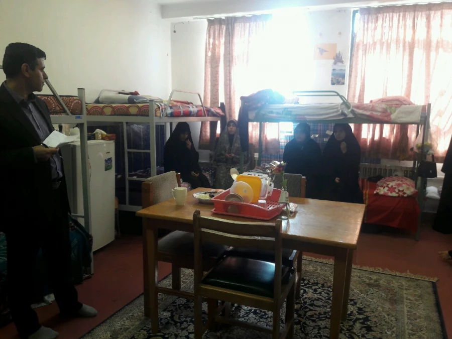 بازدید مسئول نظارت و ارزیابی مدیریت امور استان از پردیس