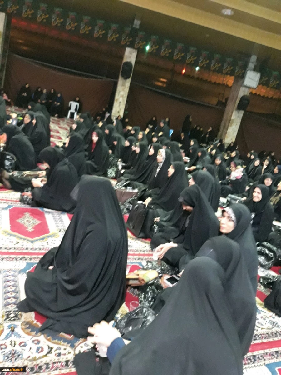 شرکت دانشجویان پردیس در مراسم عزاداری ویژه محرم در مصلی بزرگ امام خمینی ساری  2