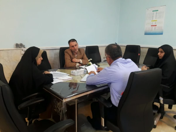 نشست سرپرست پردیس با کارشناسان آموزش