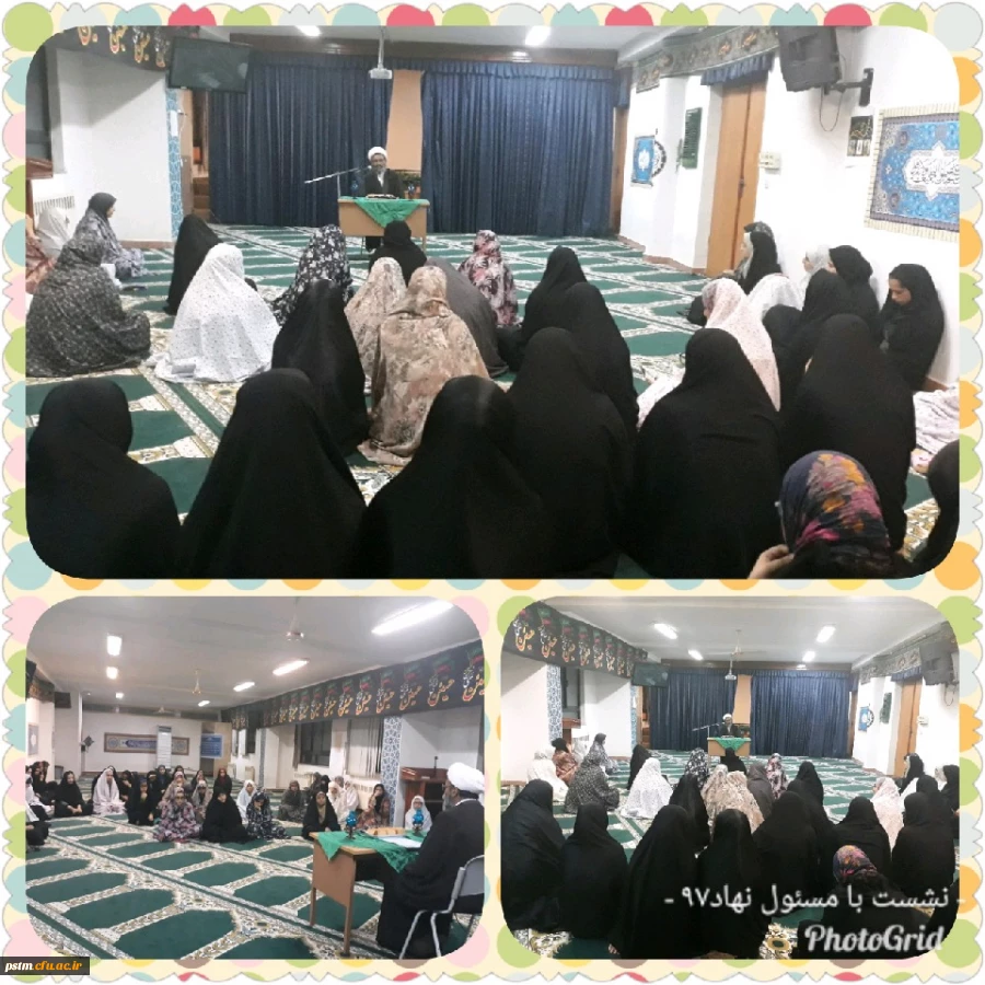 نشست صمیمی مسئول نهاد نمایندگی مقام معظم رهبری مدیریت استانی دانشگاه با دانشجویان 2