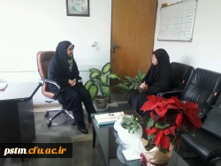 دیدار سرپرست پردیس با مدیرکل بانوان و خانواده استانداری به مناسبت هفته ملی سلامت بانوان 2