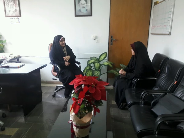 دیدار سرپرست پردیس با مدیرکل بانوان و خانواده استانداری به مناسبت هفته ملی سلامت بانوان 3