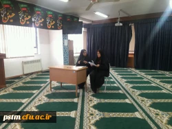 برگزاری نشست توجیهی سرپرست پردیس و مسئول پژوهش با دانشجویان در مورد جشنواره پویش