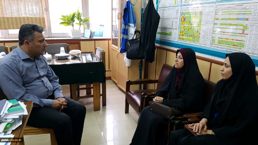 نشست سرپرست پردیس و معاونت فنی دانشگاه علوم پزشکی مازندران در جهت تفاهم نامه همکاری 2