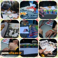 به همت بسیج دانشجویی پردیس برگزار شد: نمایشگاه نقاشی و فرهنگی در مسیر راهپیمایی 13 آبان 2