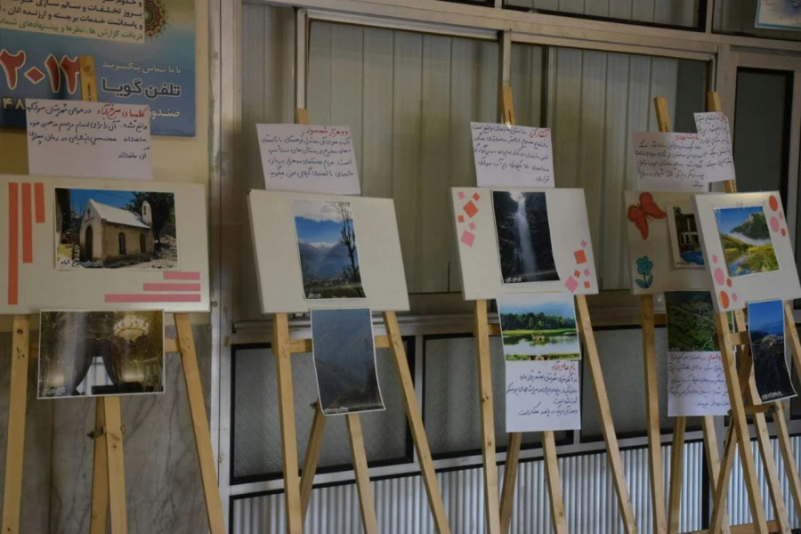 برگزاری نمایشگاه پوستر و صنایع دستی به مناسبت روز مازندران 6