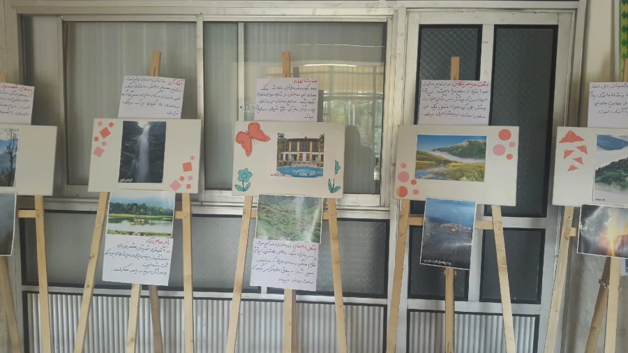 برگزاری نمایشگاه پوستر و صنایع دستی به مناسبت روز مازندران 8