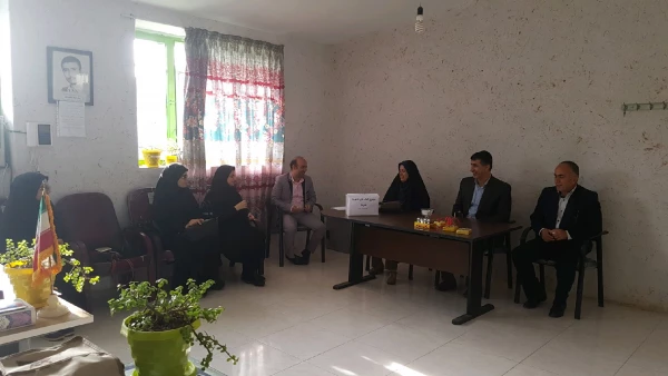 بازدید مسئولین نظارت و ارزیابی دانشگاه فرهنگیان استان از پردیس 4