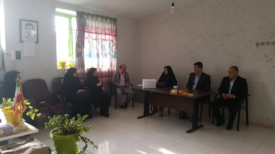 بازدید مسئولین نظارت و ارزیابی دانشگاه فرهنگیان استان از پردیس 4