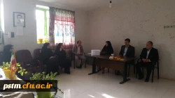 بازدید مسئولین نظارت و ارزیابی دانشگاه فرهنگیان استان از پردیس 3