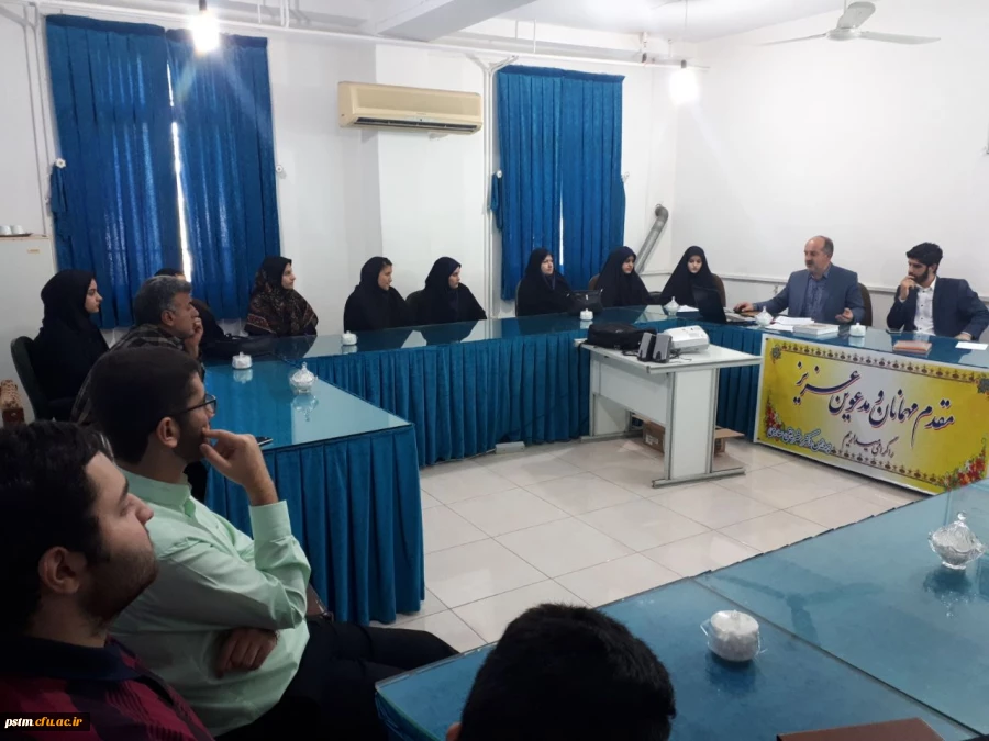 حضور کارشناس فرهنگی و جمعی از دانشجویان پردیس در جلسه ی هماهنگی برگزاری اجلاس استانی نماز به میزبانی دانشگاه فرهنگیان مازندران 2