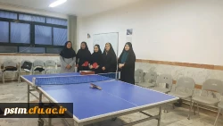 برگزاری مسابقه تنیس روی میز به مناسبت روز دانشجو و اهداء جوایز به نفرات برتر 10