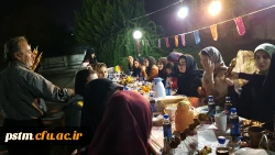 در آستانه روز دانشجو در محوطه سرای دانشجویی برگزار شد: نشست صمیمی دانشجویان با سرپرست پردیس، سرو شام و خاطره گویی 8