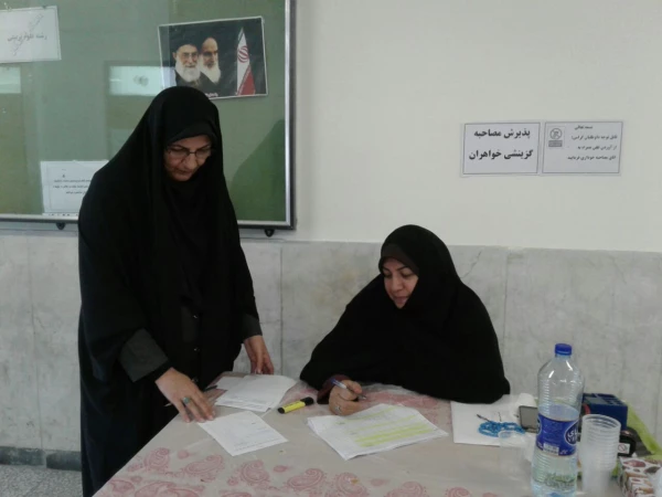 بازدید معاونت پژوهش و برنامه ریزی اداره کل آموزش و پرورش استان و مسئول حراست استانی دانشگاه از روند برگزاری مصاحبه تکمیل ظرفیت دانشگاه فرهنگیان در پردیس 5