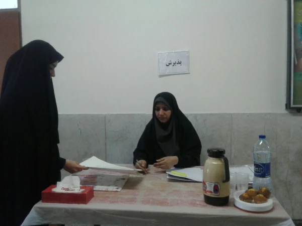 بازدید معاونت پژوهش و برنامه ریزی اداره کل آموزش و پرورش استان و مسئول حراست استانی دانشگاه از روند برگزاری مصاحبه تکمیل ظرفیت دانشگاه فرهنگیان در پردیس 6