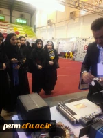 بازدید جمعی از دانشجویان پردیس از نوزدهیمن نمایشگاه دستاوردهای پژوهشی و فناوری و چهارمین نمایشگاه فن بازار استان مازندران