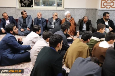 حضور مسئولین و اعضای هیات علمی دانشگاه فرهنگیان مازندران در نشست علمی و فرهنگی اساتید دانشگاه ها و حوزه های علمیه شهرستان ساری به میزبانی حوزه علمیه امام علی (ع) ساری