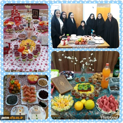 سفره های یلدایی دانشجویان پردیس به روایت تصویر