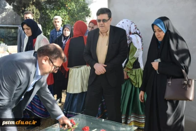 حضور آقای دکتر خنیفر در پردیس و بازدید از ساختمان آموزشی و سرای دانشجویی