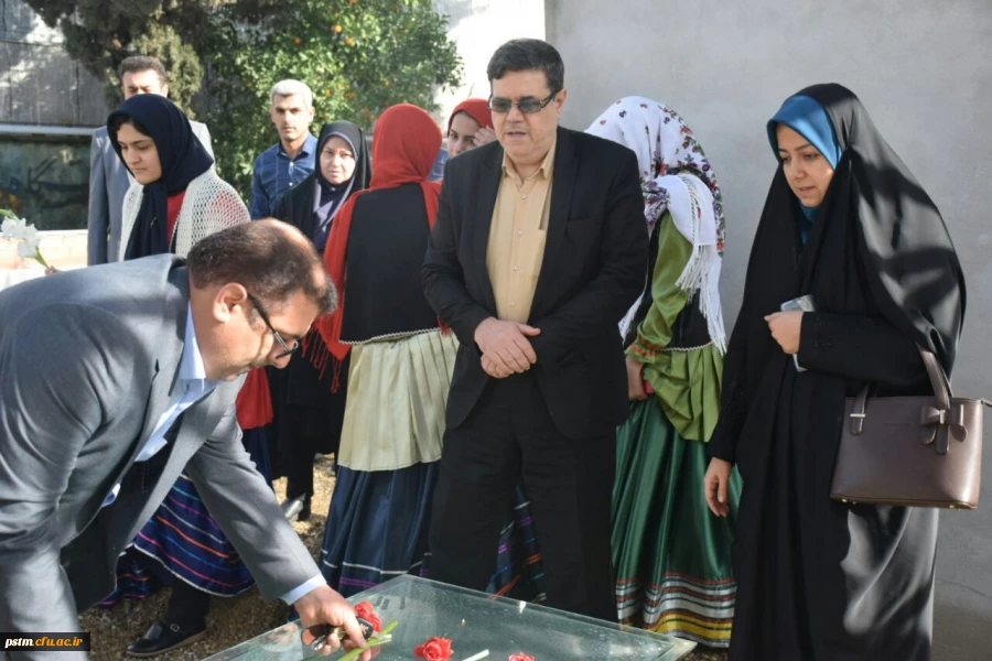 حضور آقای دکتر خنیفر در پردیس و بازدید از ساختمان آموزشی و سرای دانشجویی 2