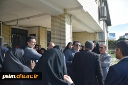 حضور آقای دکتر خنیفر در پردیس و بازدید از ساختمان آموزشی و سرای دانشجویی 10