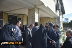 حضور آقای دکتر خنیفر در پردیس و بازدید از ساختمان آموزشی و سرای دانشجویی 11