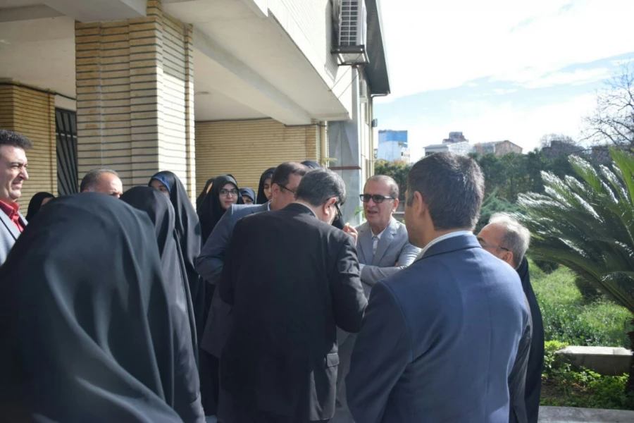 حضور آقای دکتر خنیفر در پردیس و بازدید از ساختمان آموزشی و سرای دانشجویی 14