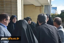 حضور آقای دکتر خنیفر در پردیس و بازدید از ساختمان آموزشی و سرای دانشجویی 17