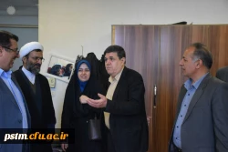 حضور آقای دکتر خنیفر در پردیس و بازدید از ساختمان آموزشی و سرای دانشجویی 22