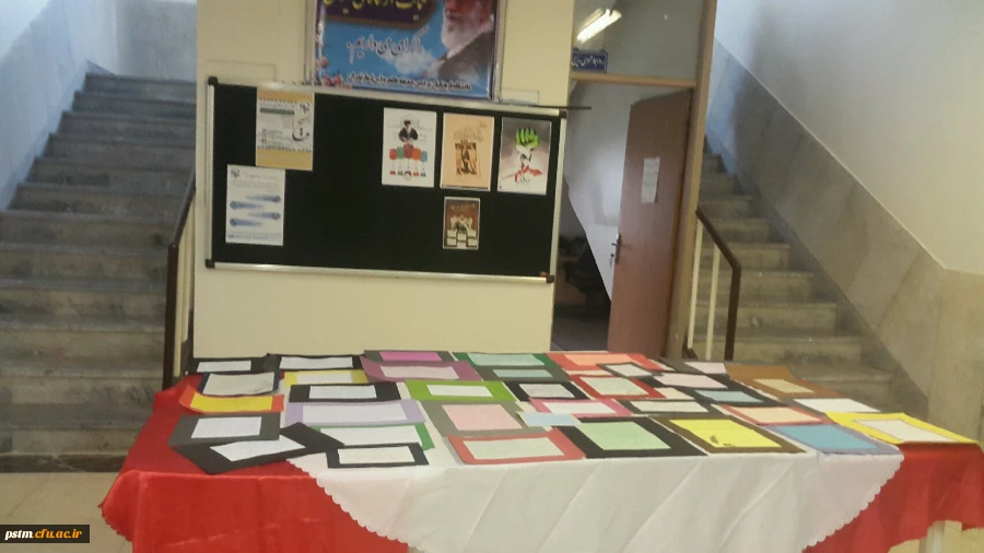 برگزاری نمایشگاه خط و هنرهای دستی دانشجویان 6