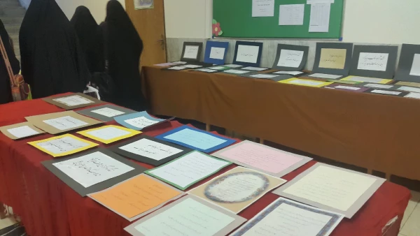 برگزاری نمایشگاه خط و هنرهای دستی دانشجویان 4