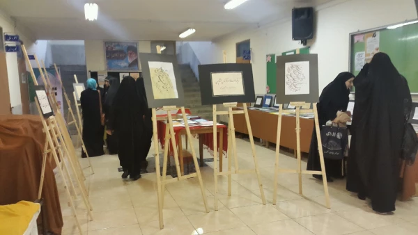 برگزاری نمایشگاه خط و هنرهای دستی دانشجویان 9