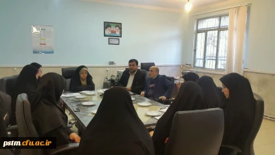 برگزاری جلسه هم اندیشی مدیر کانون بسیج فرهنگیان اداره کل آموزش و پرورش استان با مسئولین پردیس  و نمایندگان دانشجویان