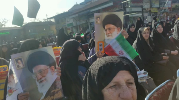 حضور مسئولین و دانشجویان پردیس در راهپیمایی سالروز حماسه 9 دی  8