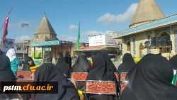 حضور مسئولین و دانشجویان پردیس در راهپیمایی سالروز حماسه 9 دی  4