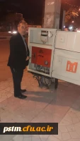 مساعدت اداره برق شهرستان ساری جهت رفع برخی مشکلات برقی پردیس 3