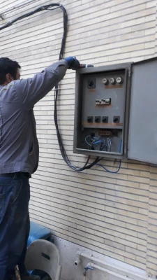 مساعدت اداره برق شهرستان ساری جهت رفع برخی مشکلات برقی پردیس 4