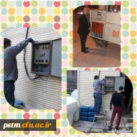 مساعدت اداره برق شهرستان ساری جهت رفع برخی مشکلات برقی پردیس 2