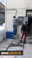 مساعدت اداره برق شهرستان ساری جهت رفع برخی مشکلات برقی پردیس 5