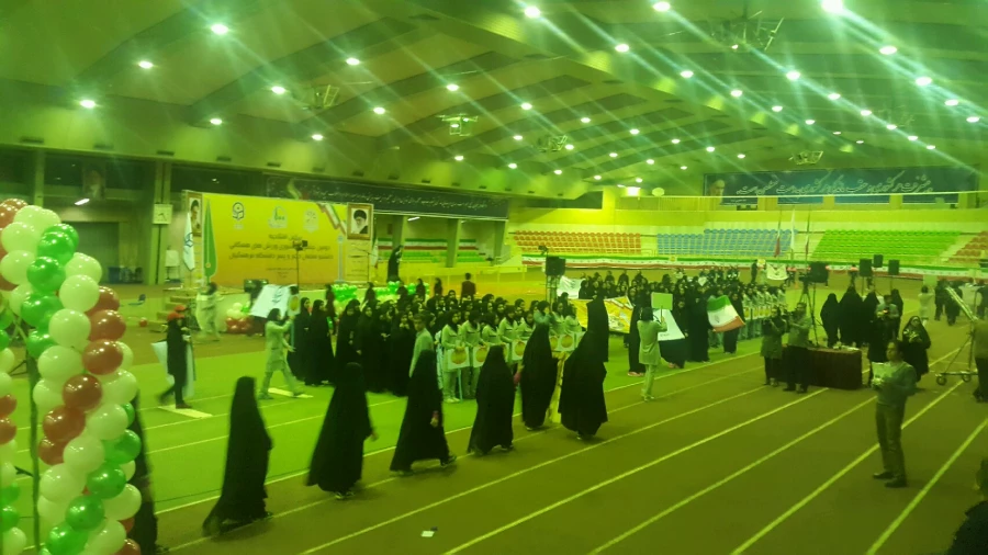 حضور تیم ورزشی پردیس فاطمه الزهراء (س) ساری در جشنواره ورزش های همگانی به میزبانی پردیس نسیبه تهران 3