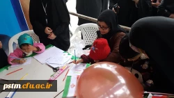 حضور مسئولین، همکاران و دانشجویان پردیس در راهپیمایی 22 بهمن و  فعالیت های غرفه دانشگاه به روایت تصویر 14