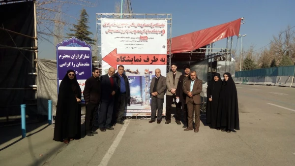 حضور نماینده دانشجویی پردیس در مراسم دیدار با مقام معظم رهبری به مناسبت دهه مبارک فجر و اردوی بسیجیان اداره کل آموزش و پرورش استان مازندران از موزه عبرت ایران 3