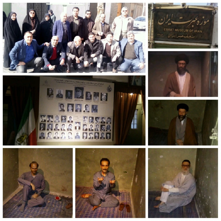 حضور نماینده دانشجویی پردیس در مراسم دیدار با مقام معظم رهبری به مناسبت دهه مبارک فجر و اردوی بسیجیان اداره کل آموزش و پرورش استان مازندران از موزه عبرت ایران 9