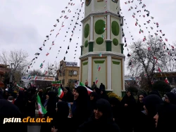 حضور مسئولین، اساتید و دانشجویان پردیس در راهپیمایی چهلمین سالگرد پیروزی انقلاب اسلامی و غرفه دانشگاه به روایت تصویر 4