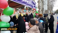 حضور مسئولین، اساتید و دانشجویان پردیس در راهپیمایی چهلمین سالگرد پیروزی انقلاب اسلامی و غرفه دانشگاه به روایت تصویر 9