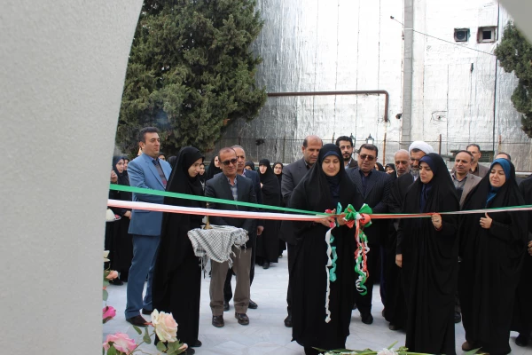 برگزاری مراسم افتتاح یادمان شهید گمنام پردیس فاطمه الزهراء (س) ساری با حضور فرماندار محترم شهرستان ساری 2