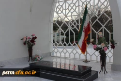 برگزاری مراسم افتتاح یادمان شهید گمنام پردیس فاطمه الزهراء (س) ساری با حضور فرماندار محترم شهرستان ساری 2