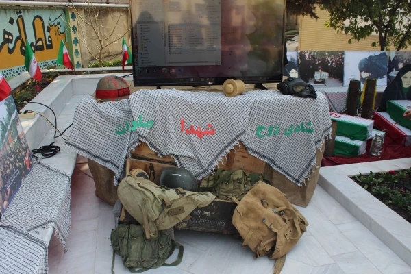 برگزاری مراسم افتتاح یادمان شهید گمنام پردیس فاطمه الزهراء (س) ساری با حضور فرماندار محترم شهرستان ساری 2