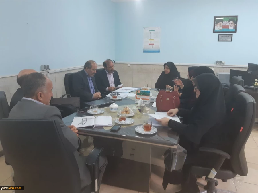 برگزاری جلسه کارگروه کارورزی پردیس